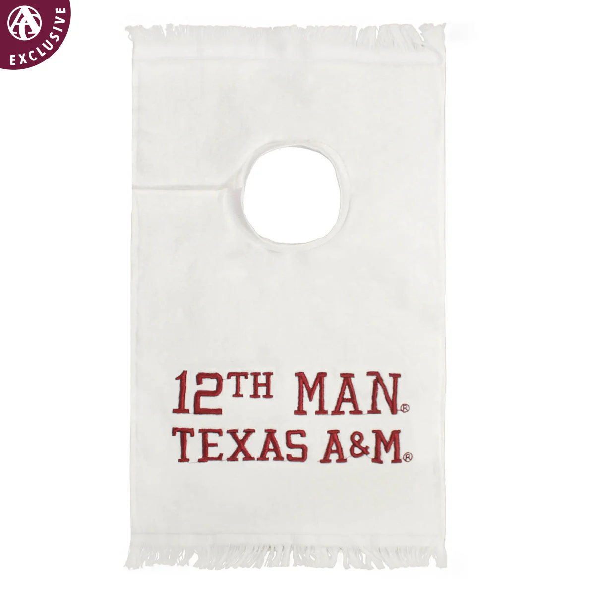 Texas A&M 12th Man Towel Baby Bib - Image 4