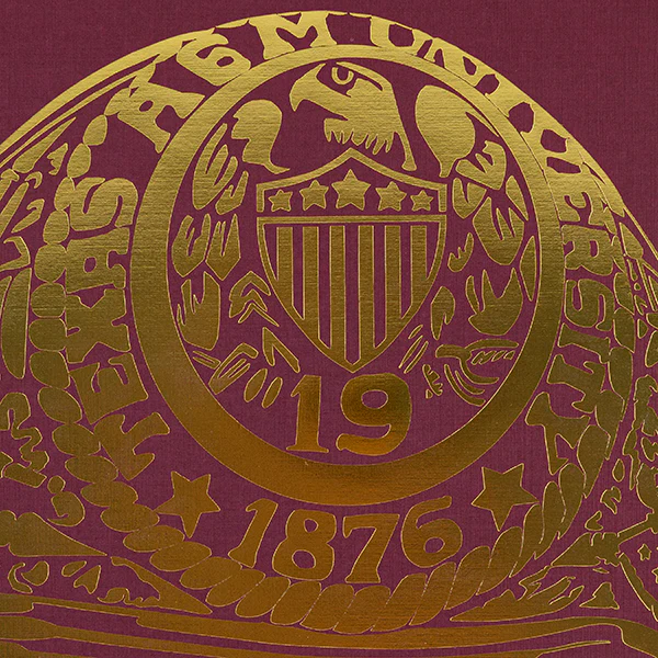 2019 Maroon Ring Print 12x18in - Image 2