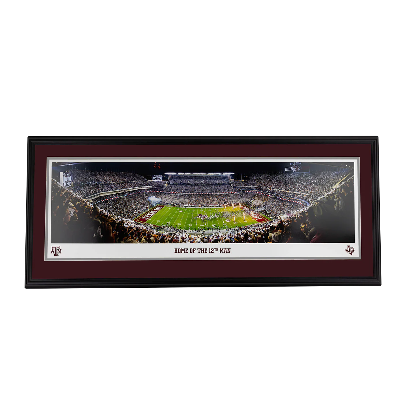 2024 Panoramic Kyle Field Deluxe Framed Print