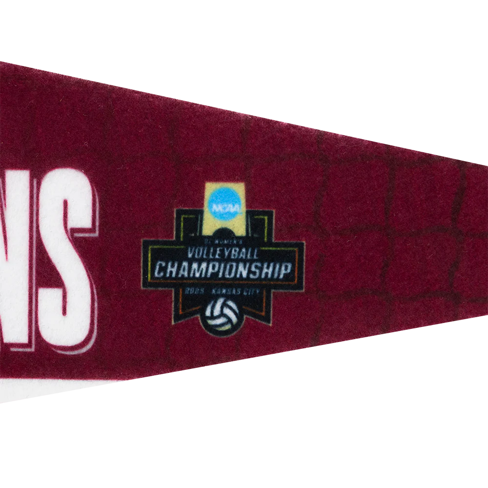 2025 Texas A&M Volleyball National Champs Pennant - Image 3