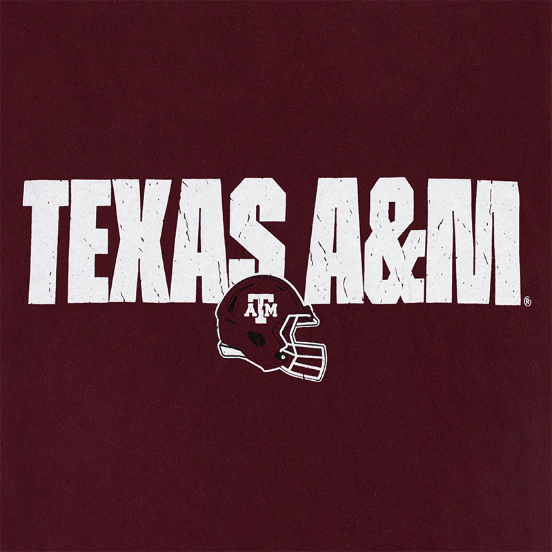 2026 Texas A&M Football Schedule Tee - Maroon - Image 5