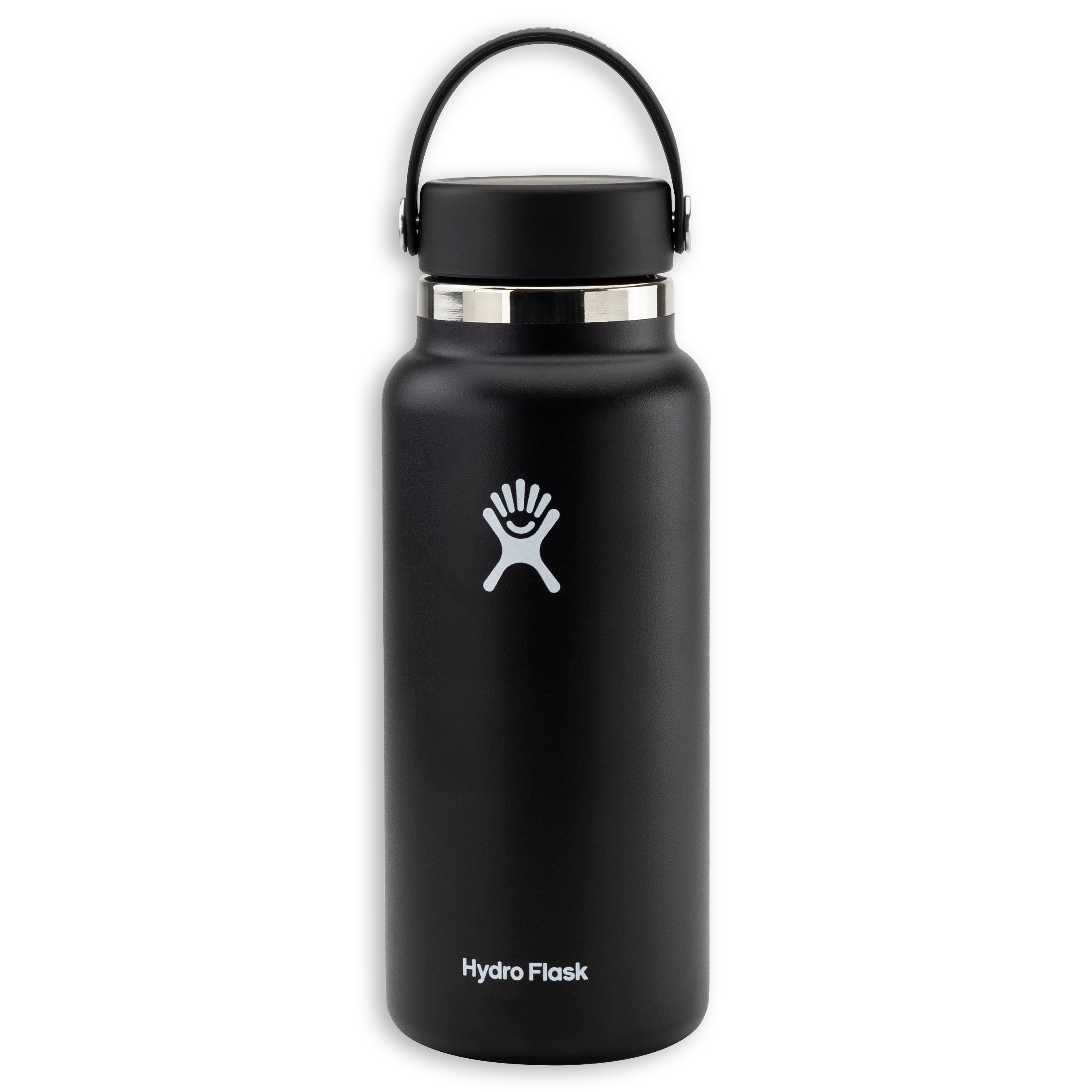 Hydro Flask Black Wide Mouth Bottle 32oz