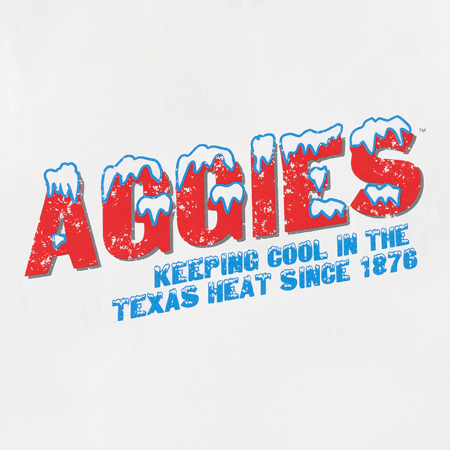 Aggie Comfort Colors Ice Machine T-Shirt - White - Image 3