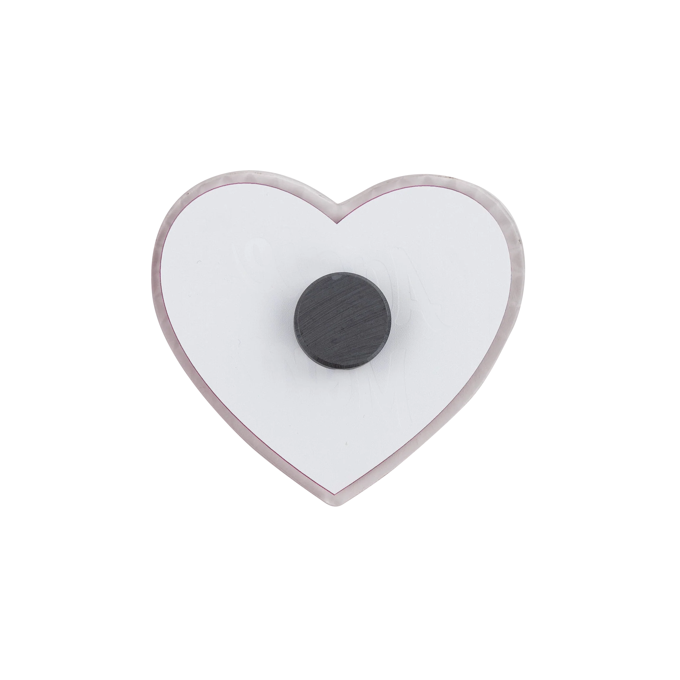 Aggie Color Shock Mom Heart Magnet - Image 2