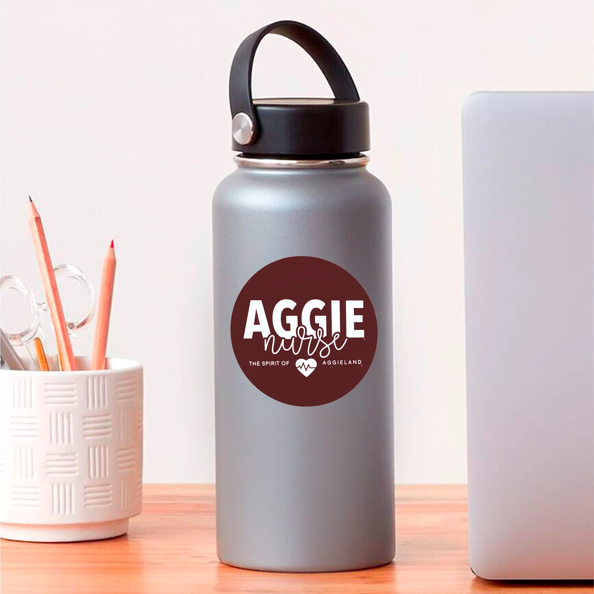 Texas A&M Aggie Nurse Dizzler Sticker - Image 6