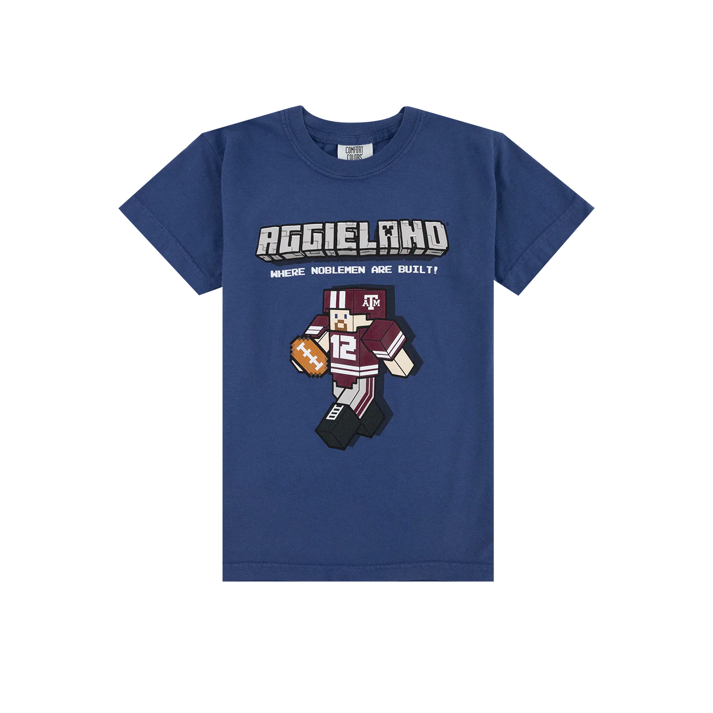 Aggieland Comfort Colors Craft Youth T-Shirt - Blue