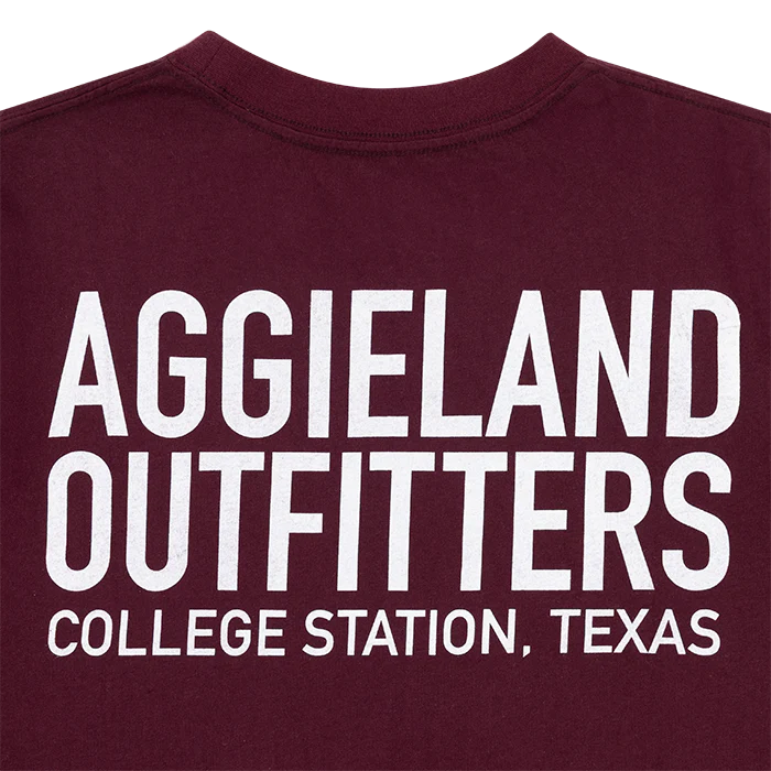 Aggieland Outfitters Maroon Long Sleeve T-Shirt - Image 2