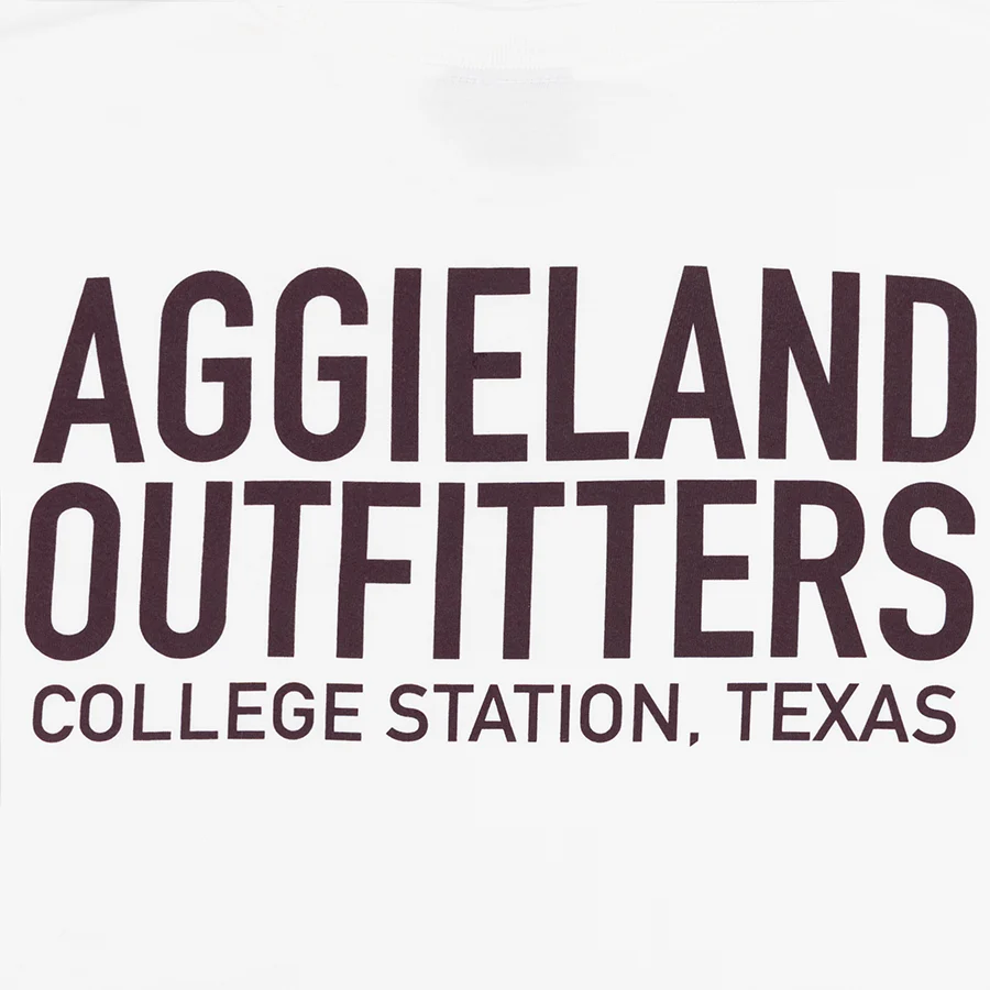 Aggieland Outfitters White Long Sleeve Pocket T-Shirt - Image 2