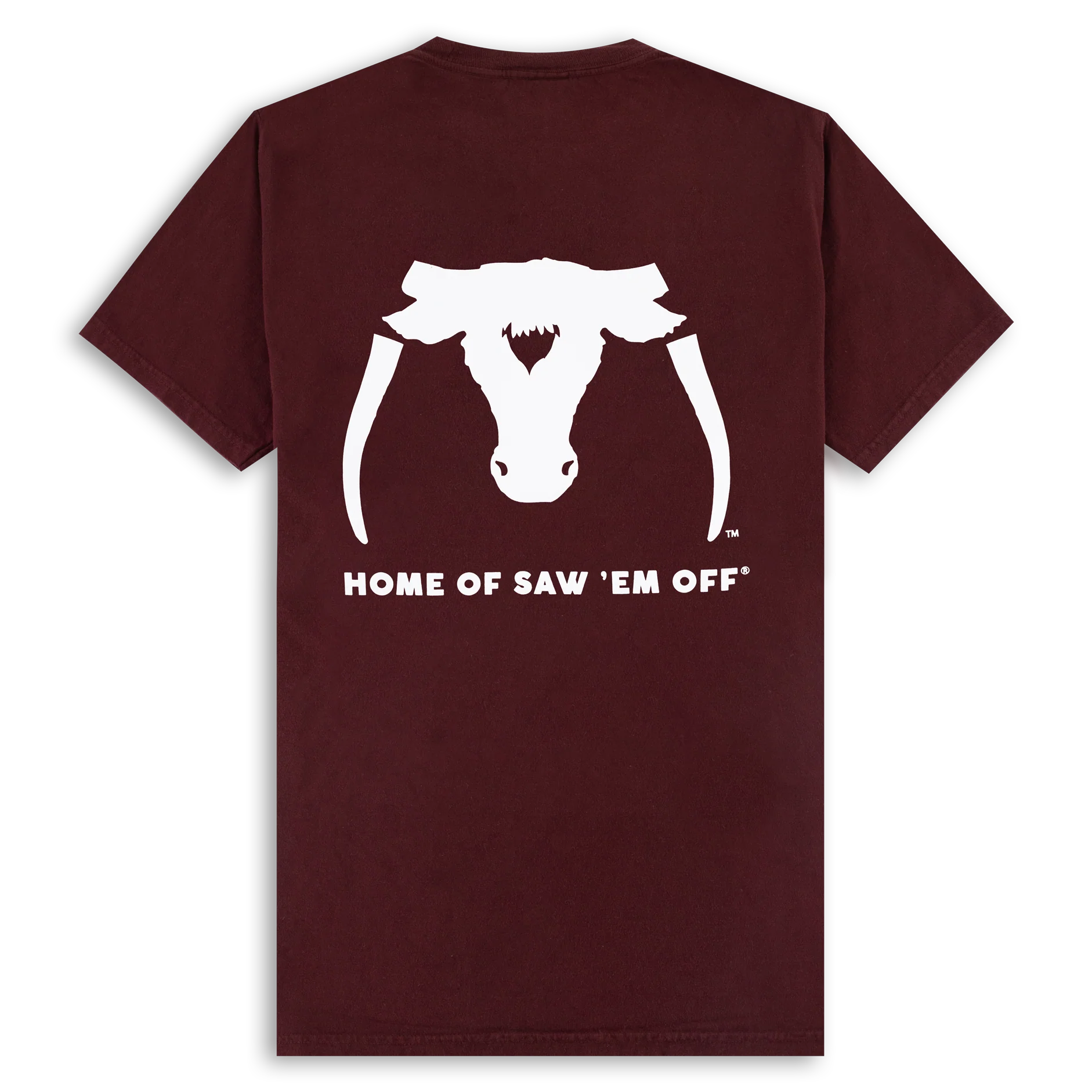 Aggieland Outfitters x Saw 'Em Off Maroon T-Shirt