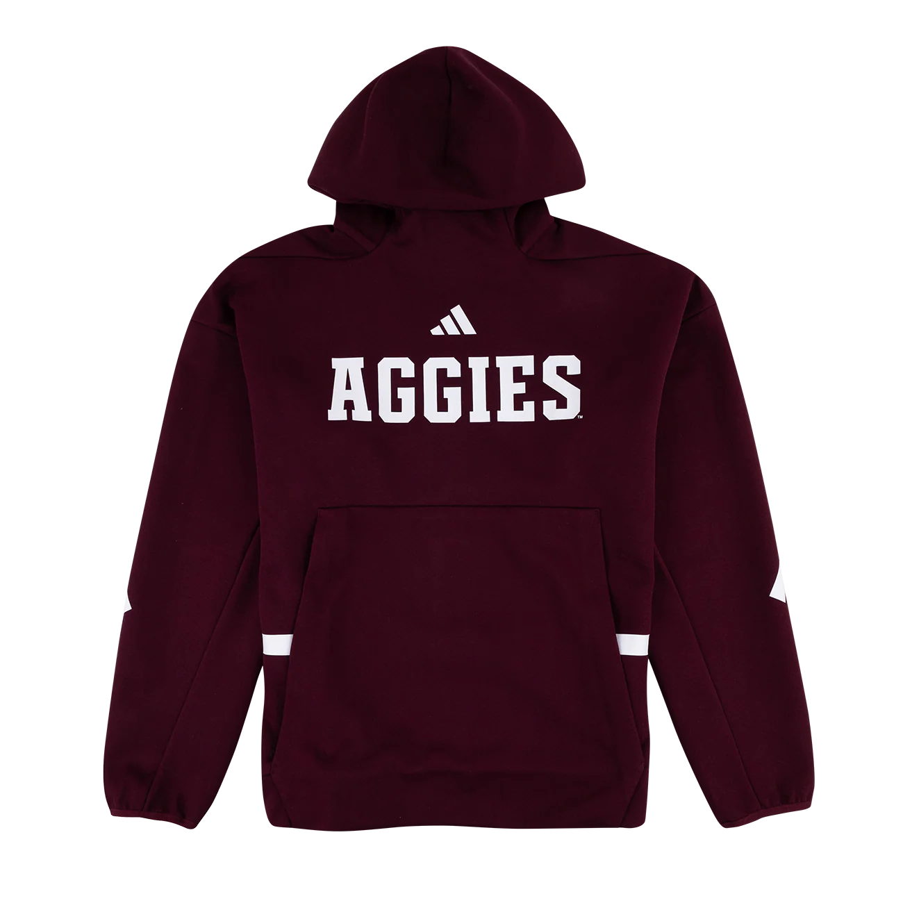 Aggies Adidas Maroon Hoodie