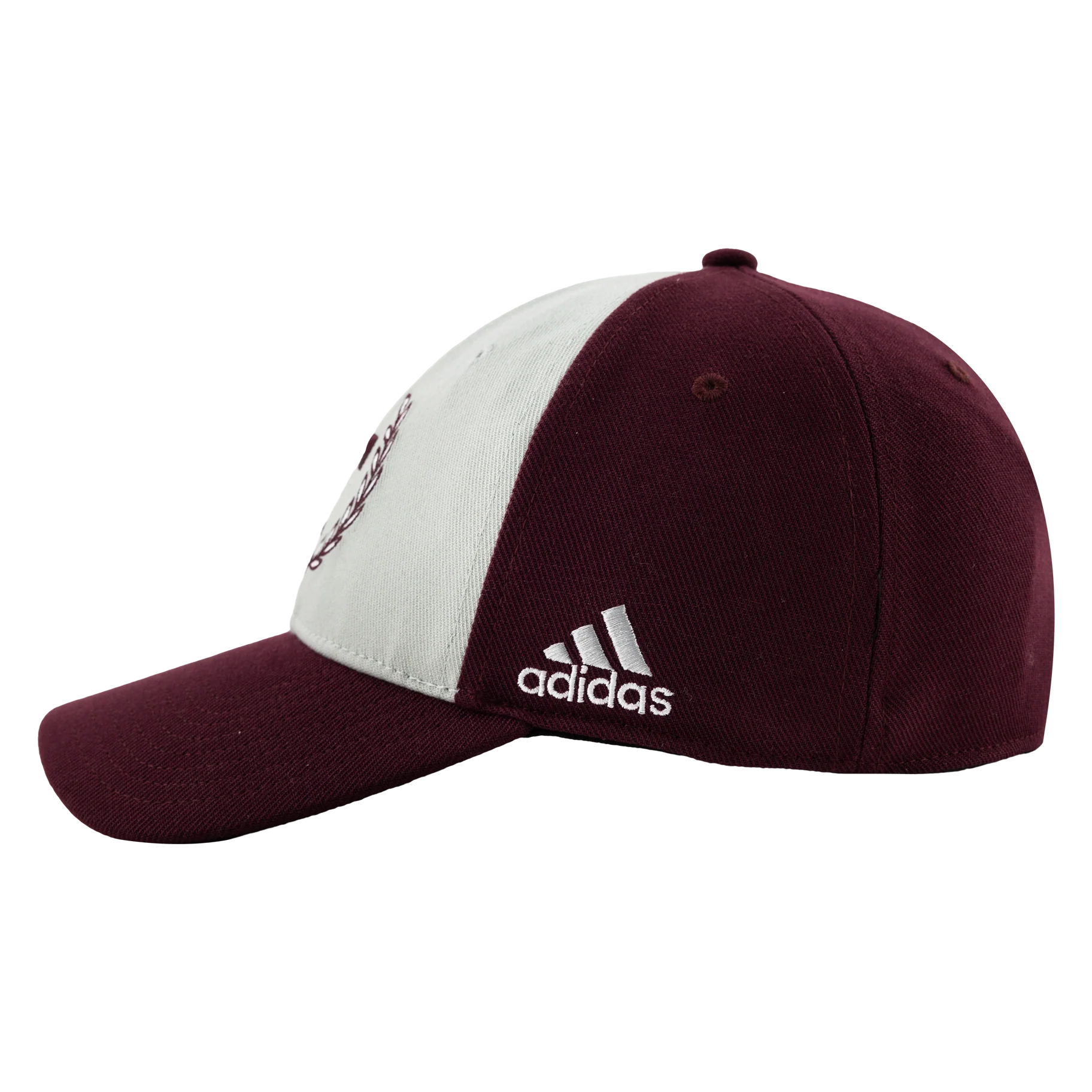 Aggies Adidas Block T Cotton Slouch Stretch Hat - Image 2