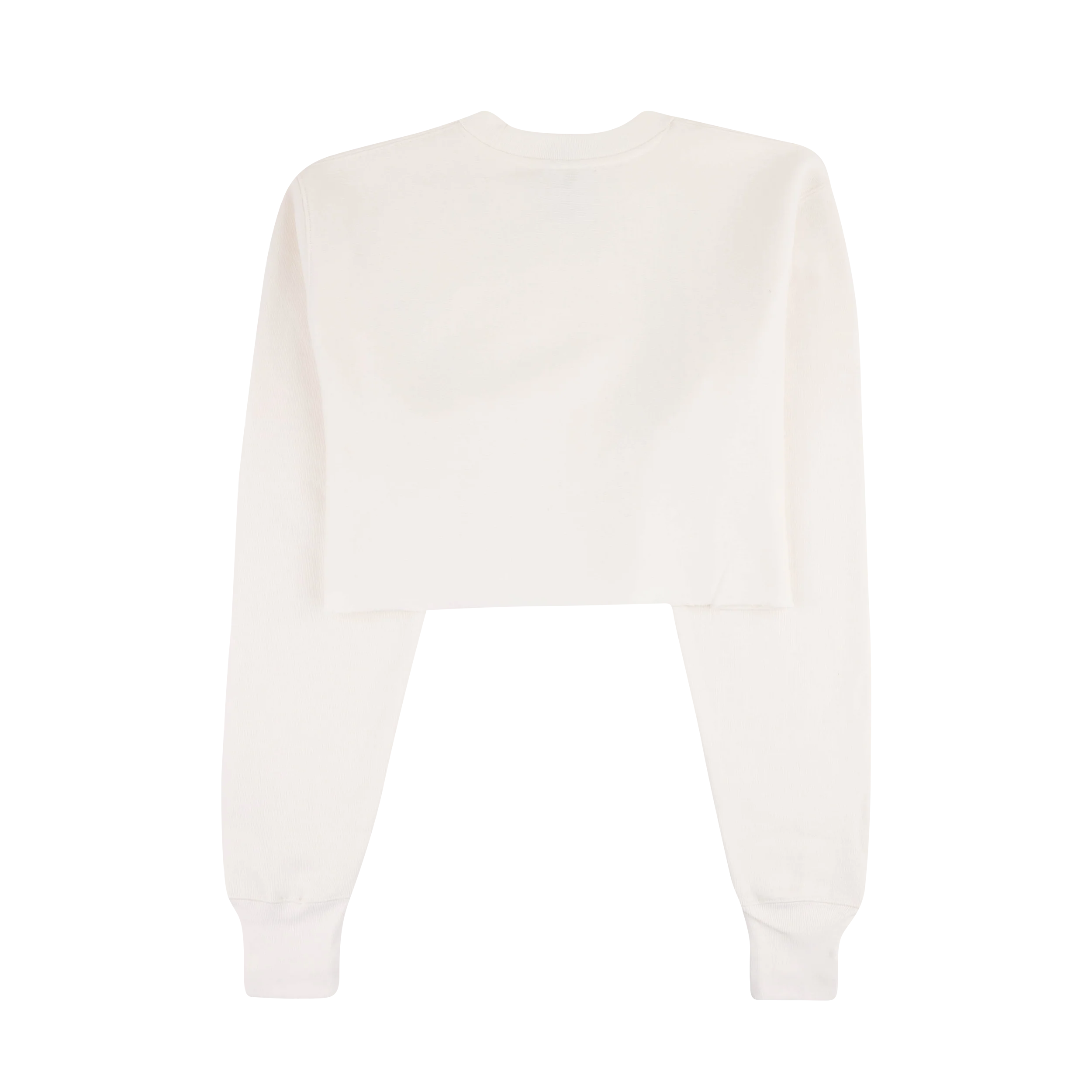 Aggies Champion White Puff Print Cropped Reverse Weave - Image 2