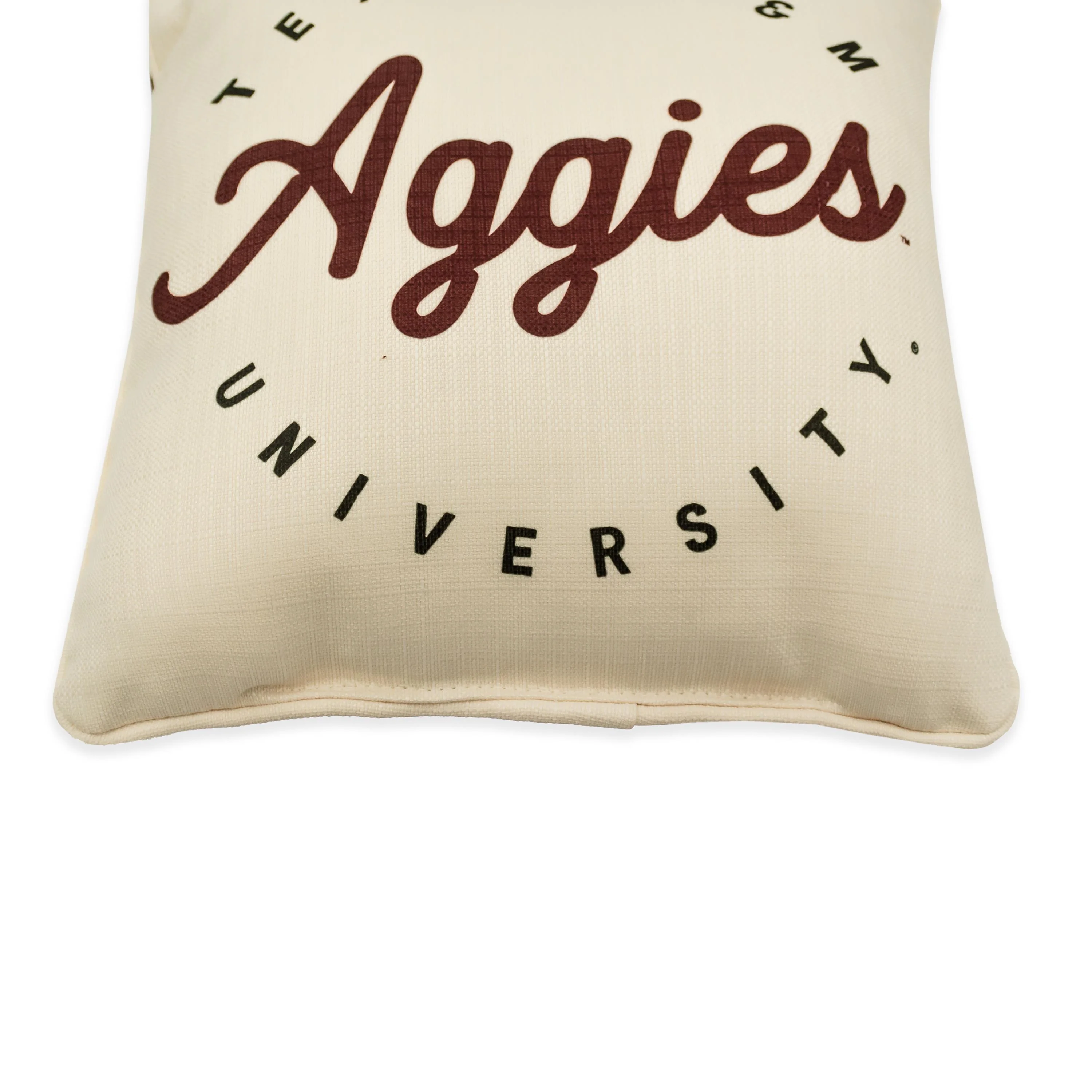 Texas A&M Aggies Circle Plaid Back Pillow - Image 8