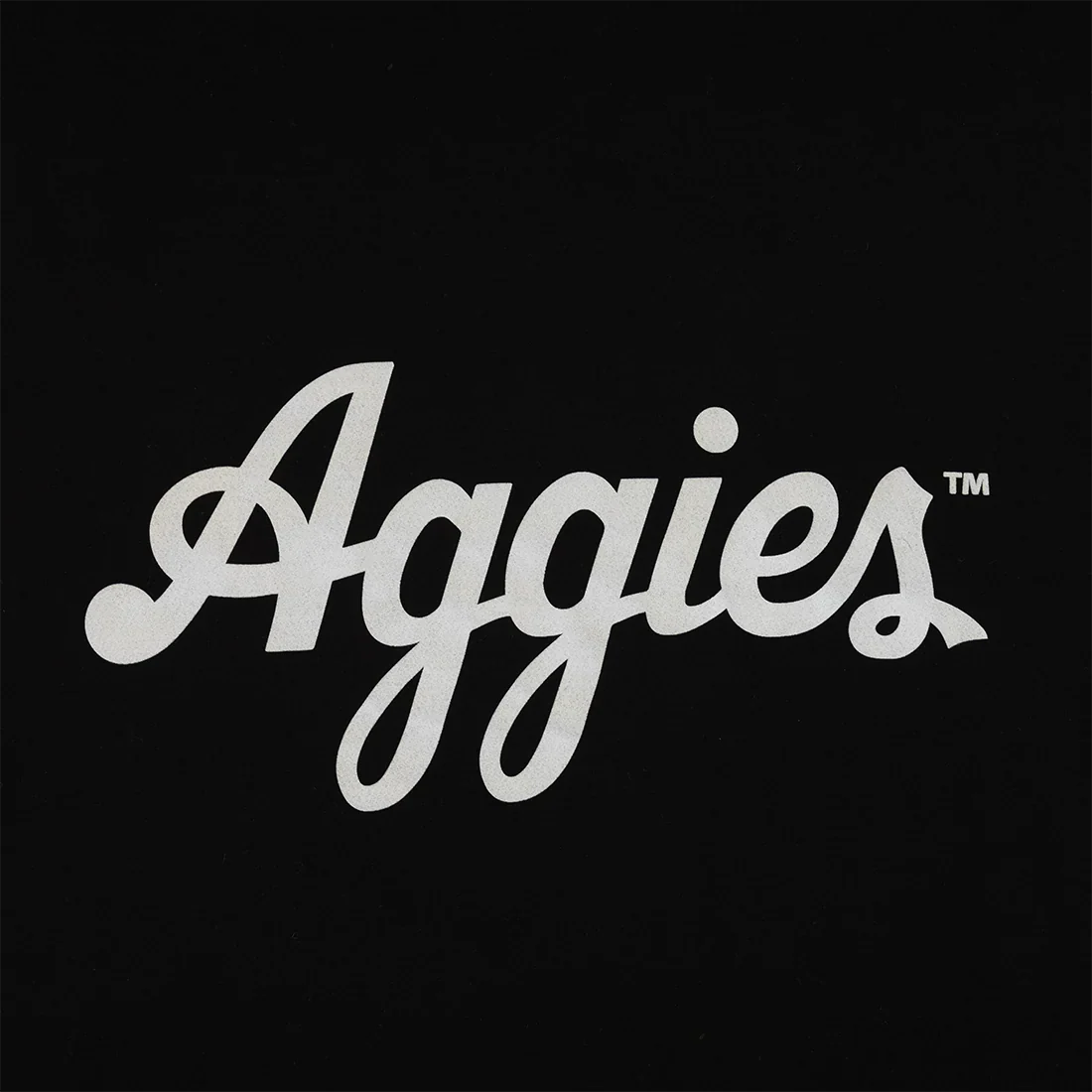 Aggies Collegiate Outfitters Black Script Youth Tee - Image 3