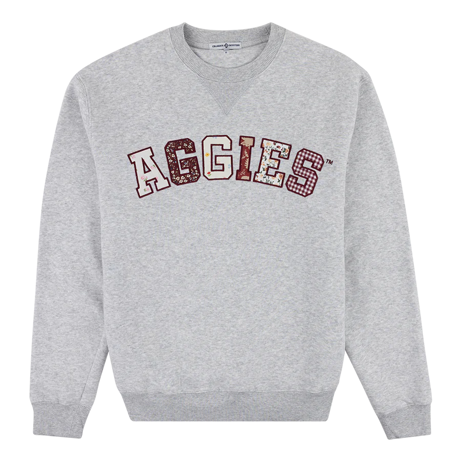 Aggies Collegiate Outfitters Patchwork Aggies Sweatshirt