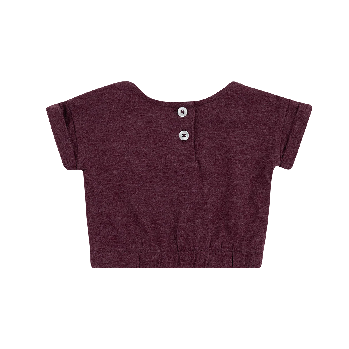 Aggies Colosseum Infant Maroon Top and Plaid Pants Set - Image 3