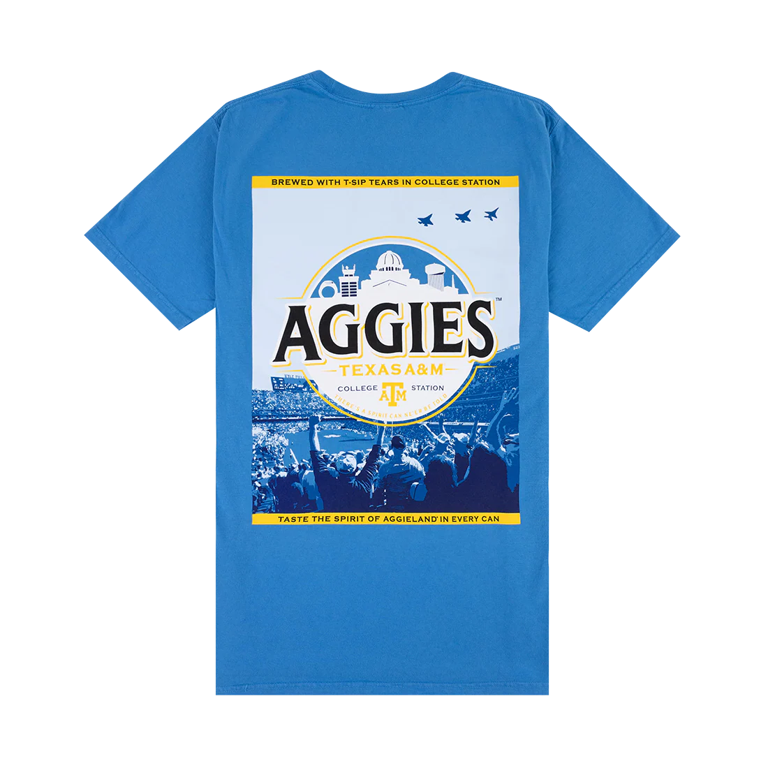 Aggies Comfort Wash Brewed Light T-Shirt