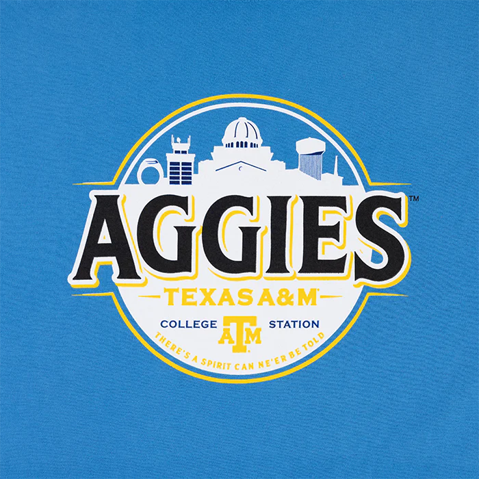 Aggies Comfort Wash Brewed Light T-Shirt - Image 5