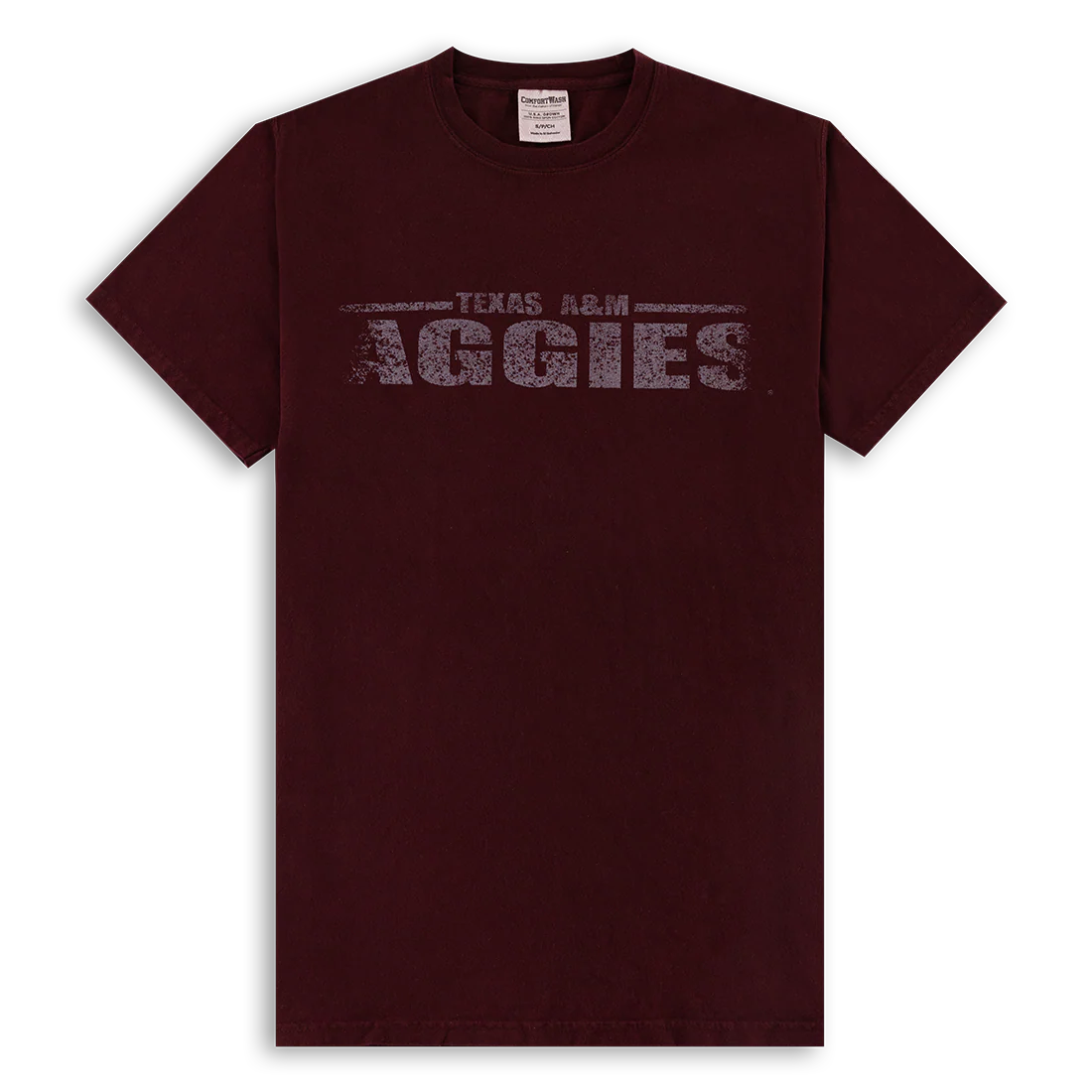 Aggies Comfort Wash Tonal American Flag T-Shirt - Image 3