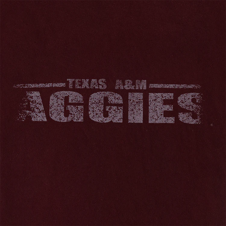 Aggies Comfort Wash Tonal American Flag T-Shirt - Image 5