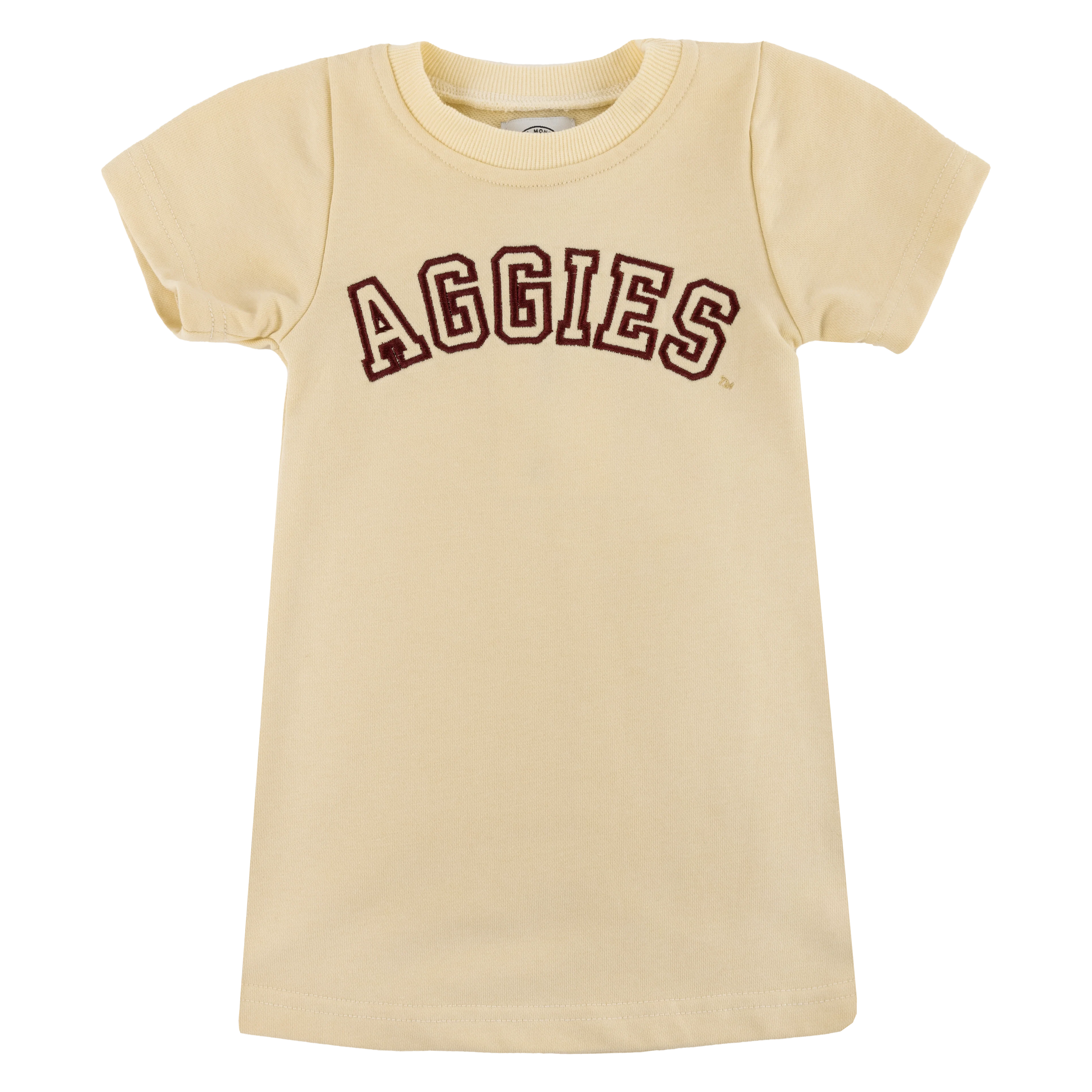Cream Toddler Aggies Dress