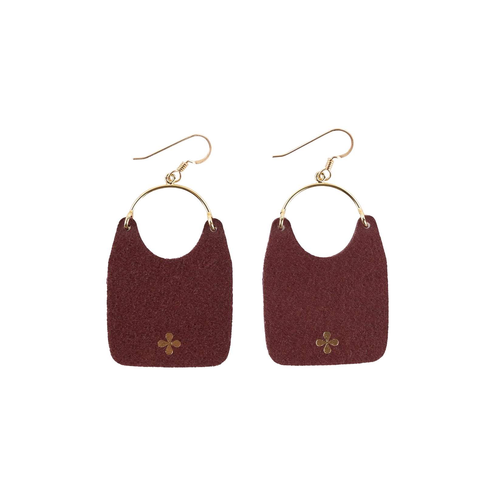 Aggies Football Jersey Charlies Earrings - Image 3