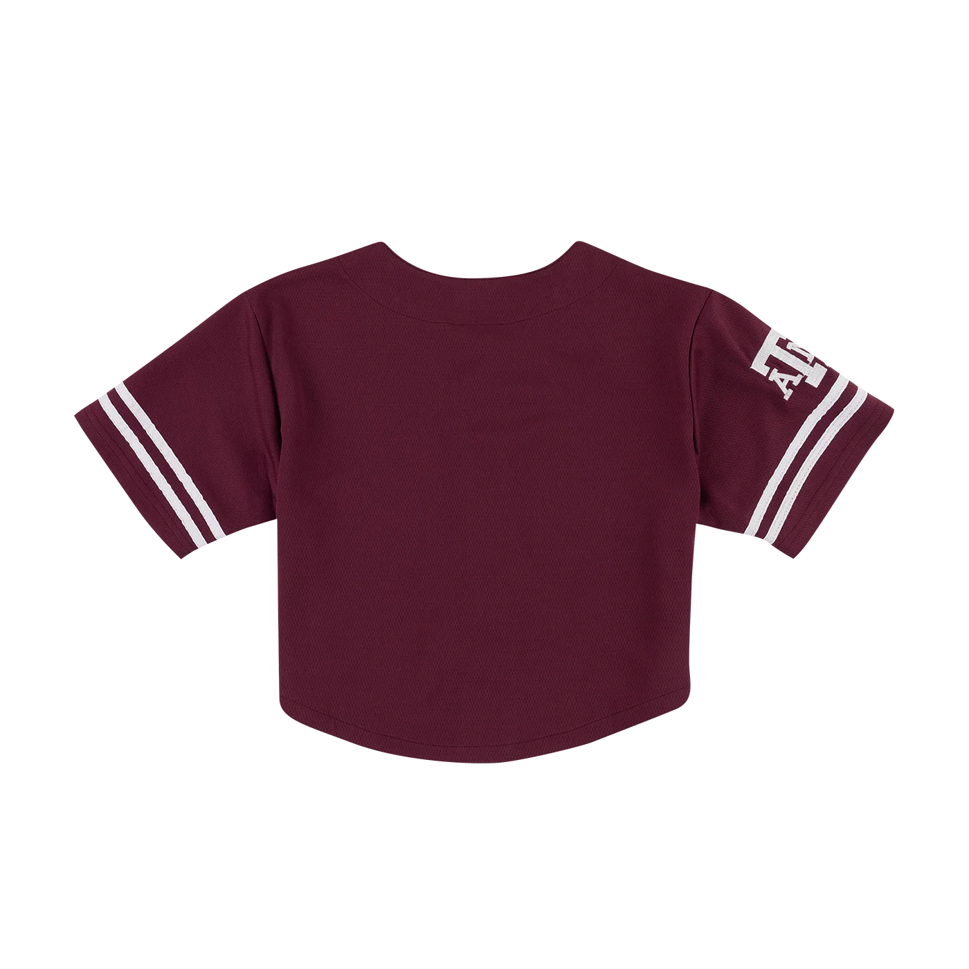 Aggies Hype & Vice Cropped Baseball Jersey - Image 7