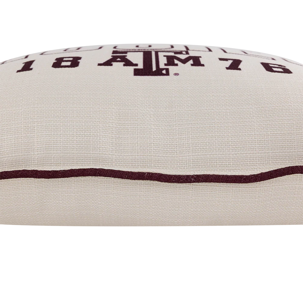 Aggies Little Birdie Collegiate Clean Pillow - Image 3