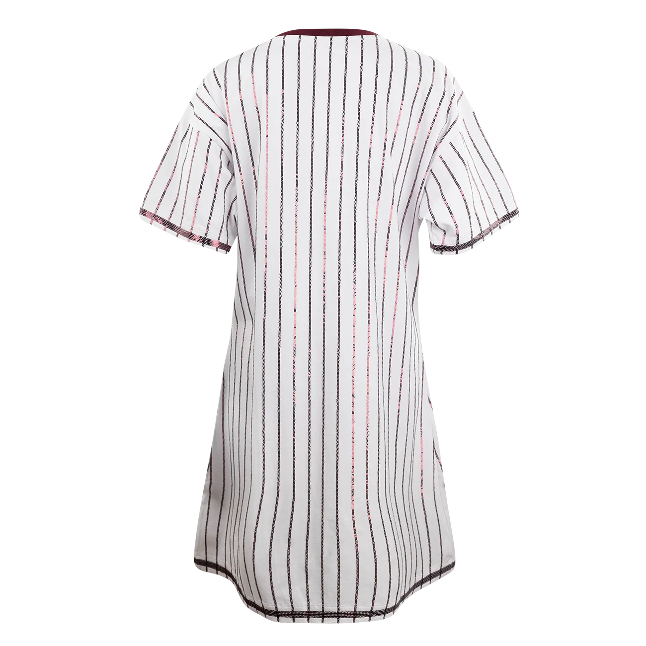 Aggies Stewart Simmons Shortstop Sequin T-Shirt Dress - Image 3