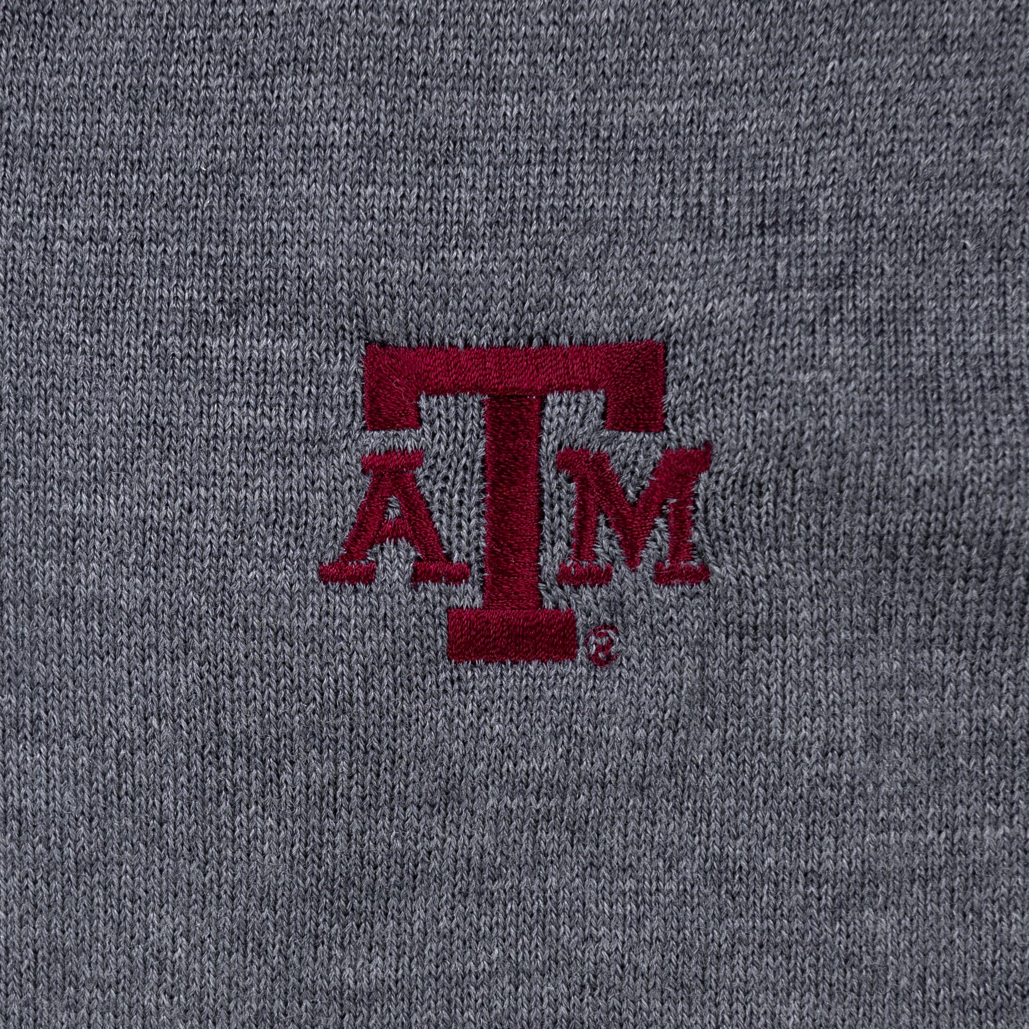 Texas A&M Peter Millar Autumn Crest V-Neck Vest - Image 2