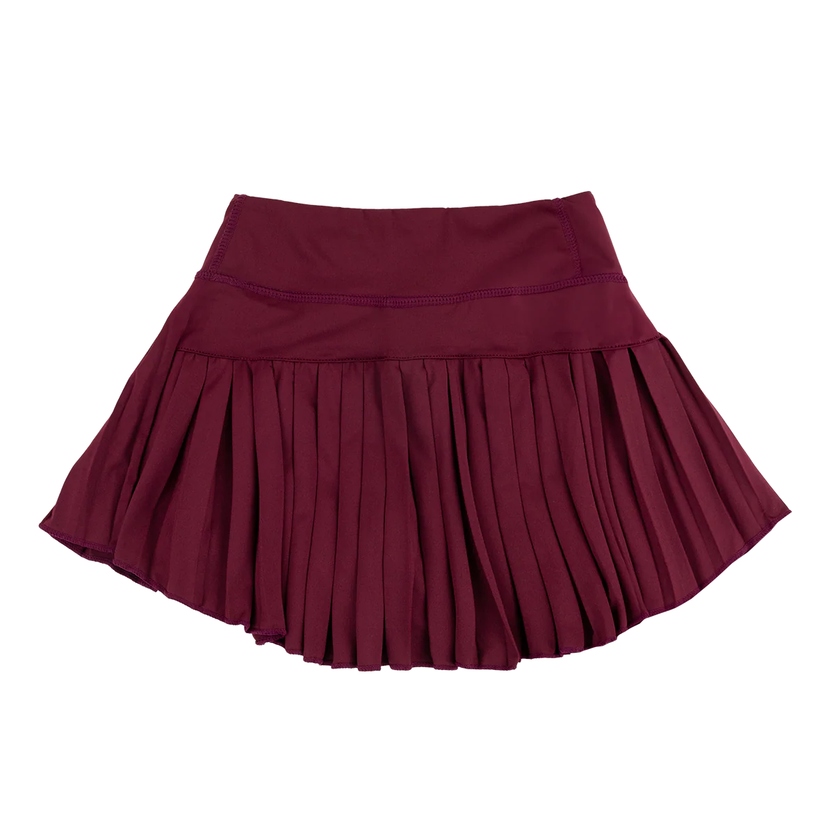 Azarhia Toddlers Mini Pleated Skort - Maroon - Image 2