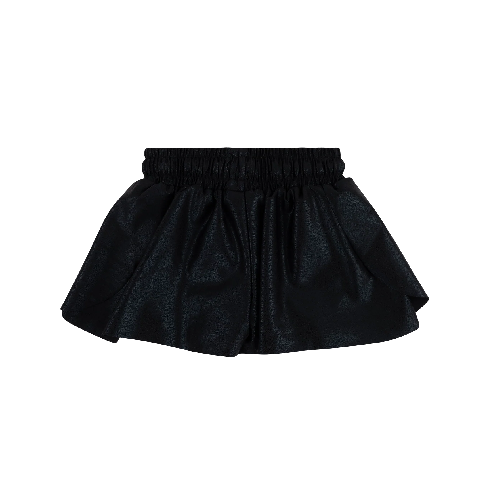 Azarhia Youth Shimmer Butterfly Shorts - Black - Image 2