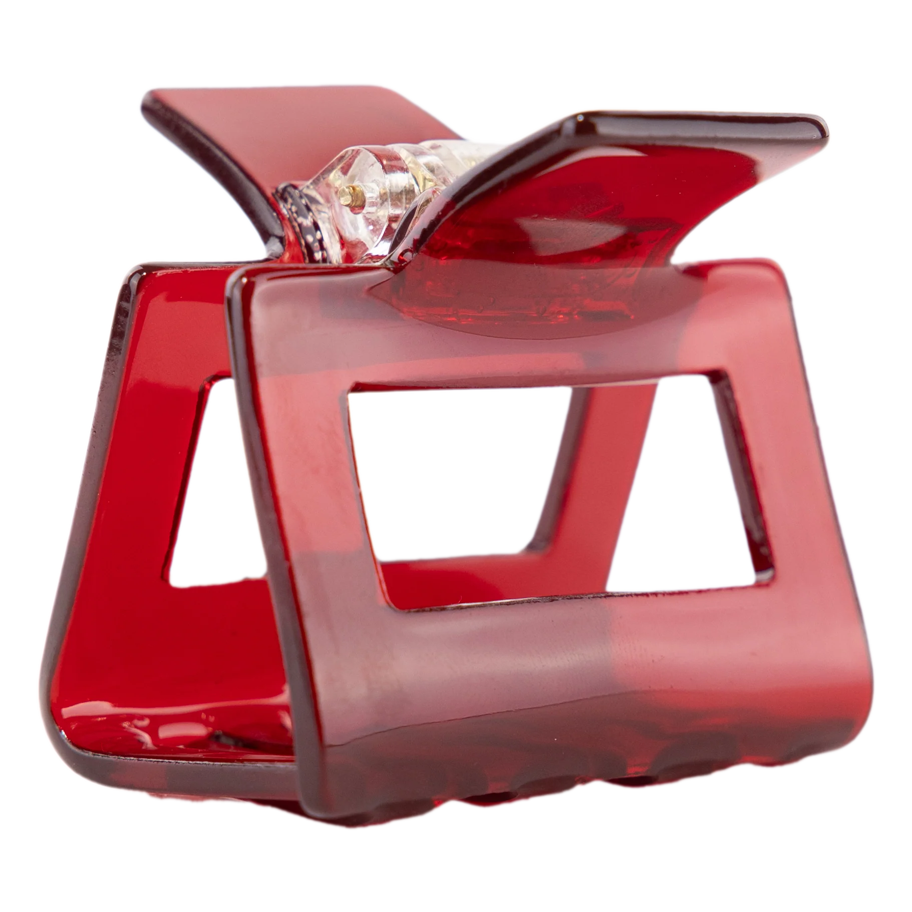 Maroon Bailey Square Claw Clip