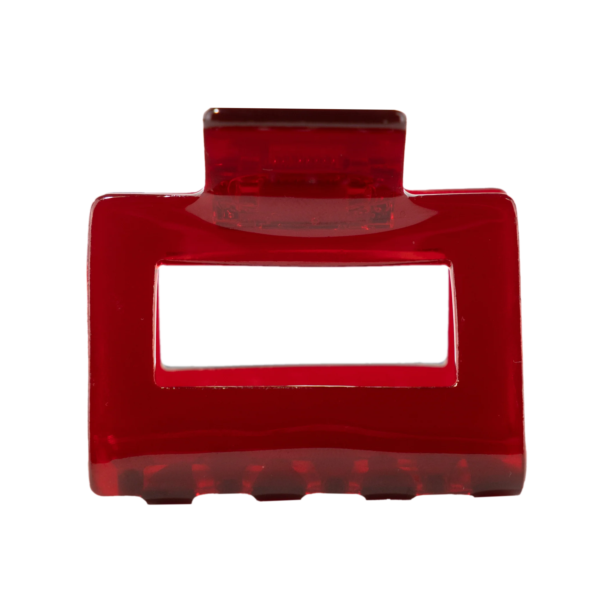 Maroon Bailey Square Claw Clip - Image 3