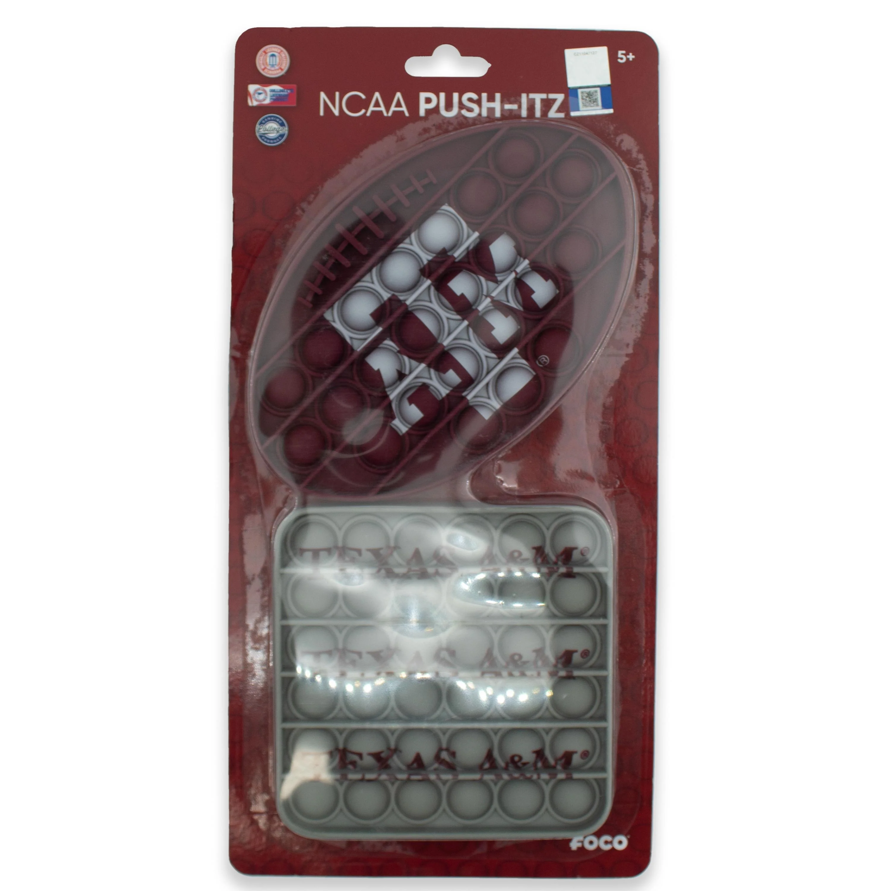 Texas A&M Football & Square Push-Itz 2 Pack - Image 6