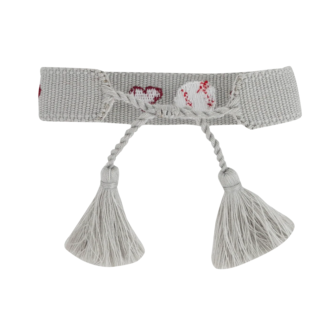 Baseball Heart Embroidered Bracelet - Image 3