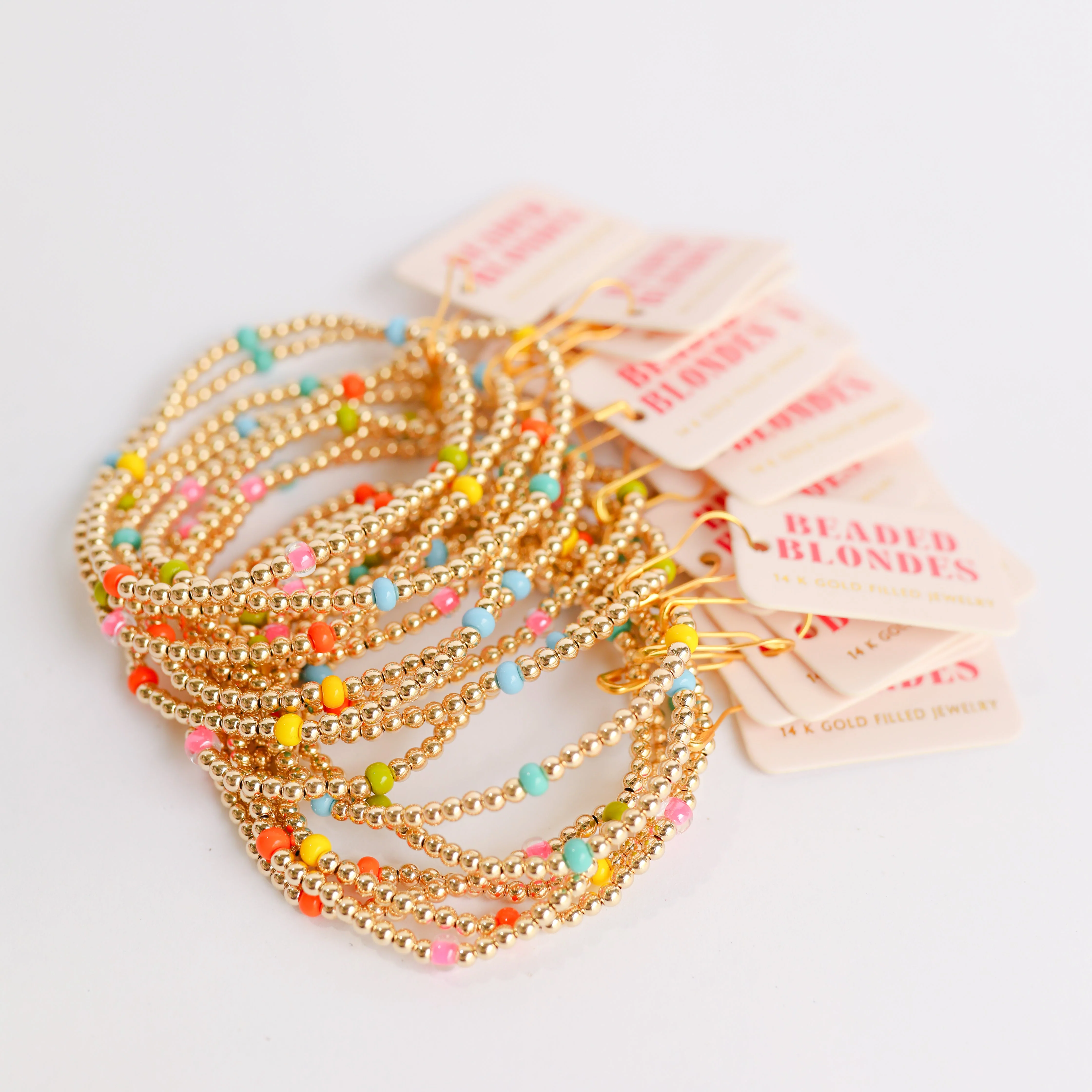 Beaded Blondes Confetti Poppi Bracelet - Image 3