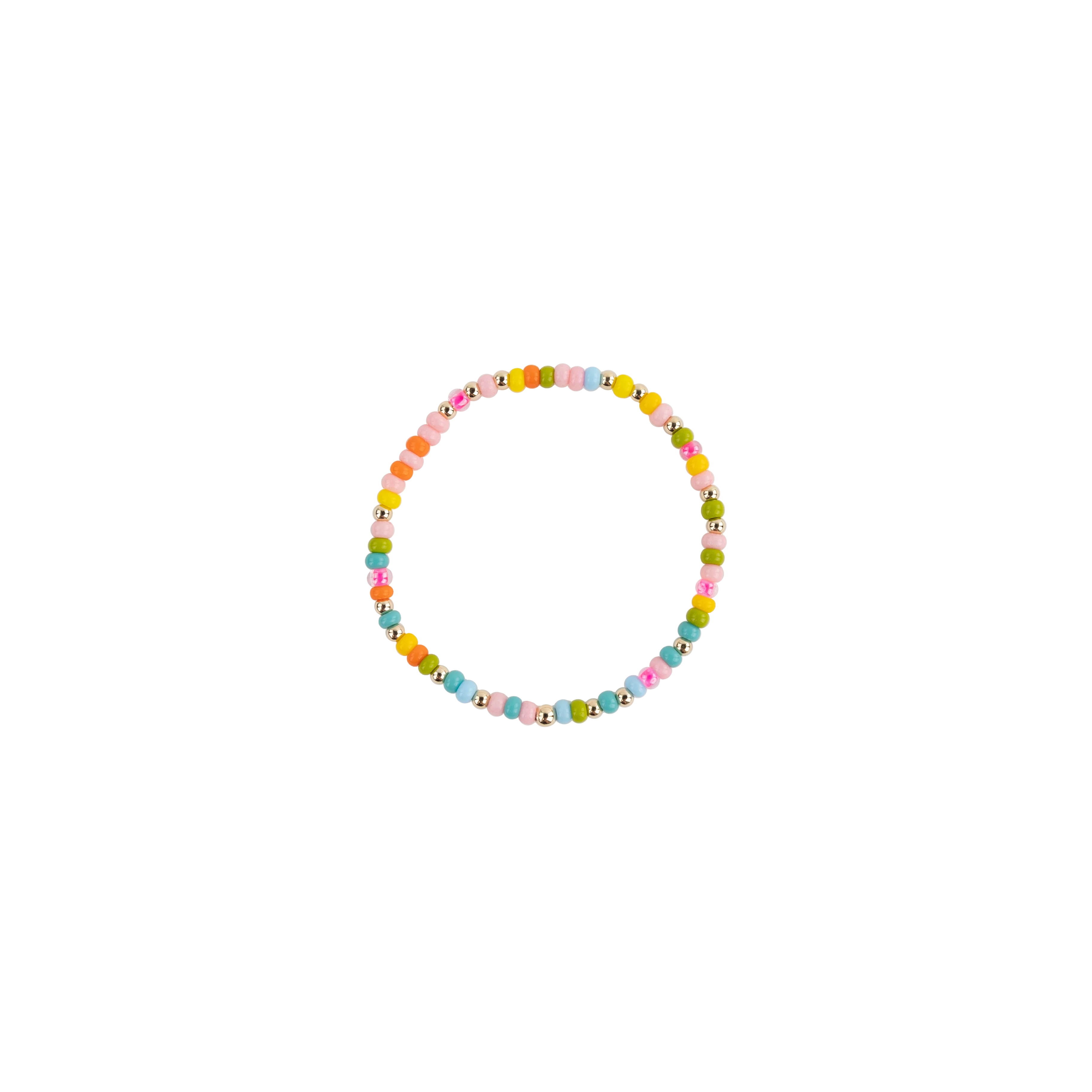 Beaded Blondes Kids Rainbow Sprinkle Bracelet