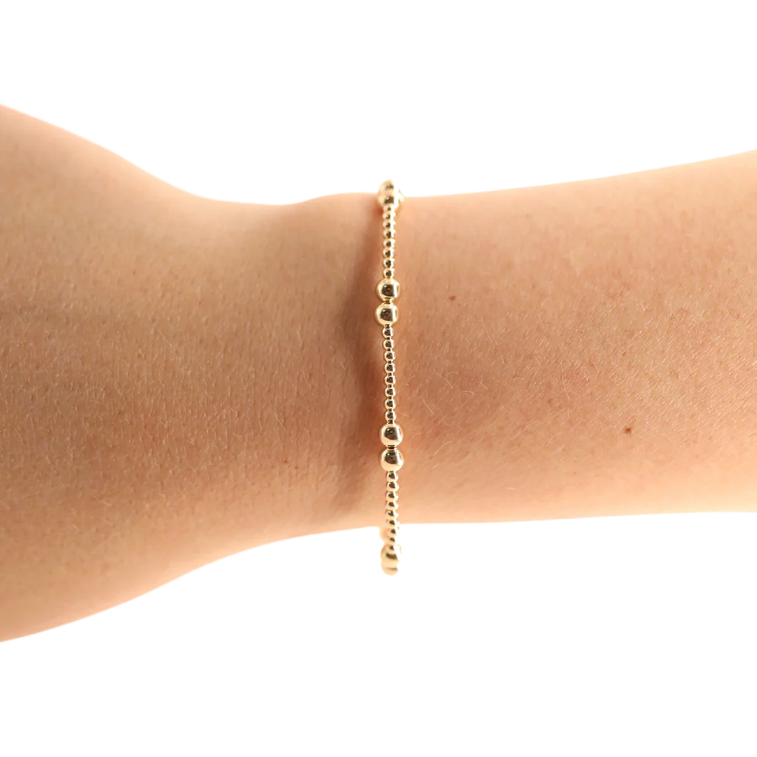 Beaded Blondes Leah Bracelet - Gold - Image 2