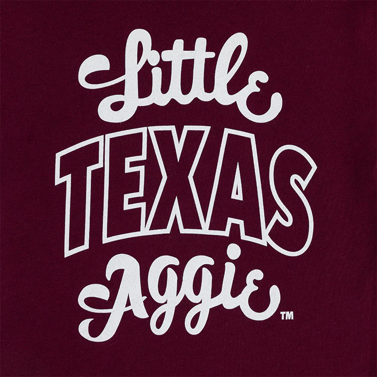 Bella + Canvas Little Texas Aggie Toddler T-Shirt - Maroon - Image 2