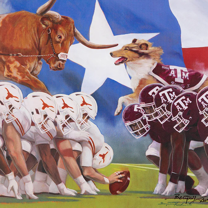 Benjamin Knox Rivalry Renewal Print 10"x17" - Image 2