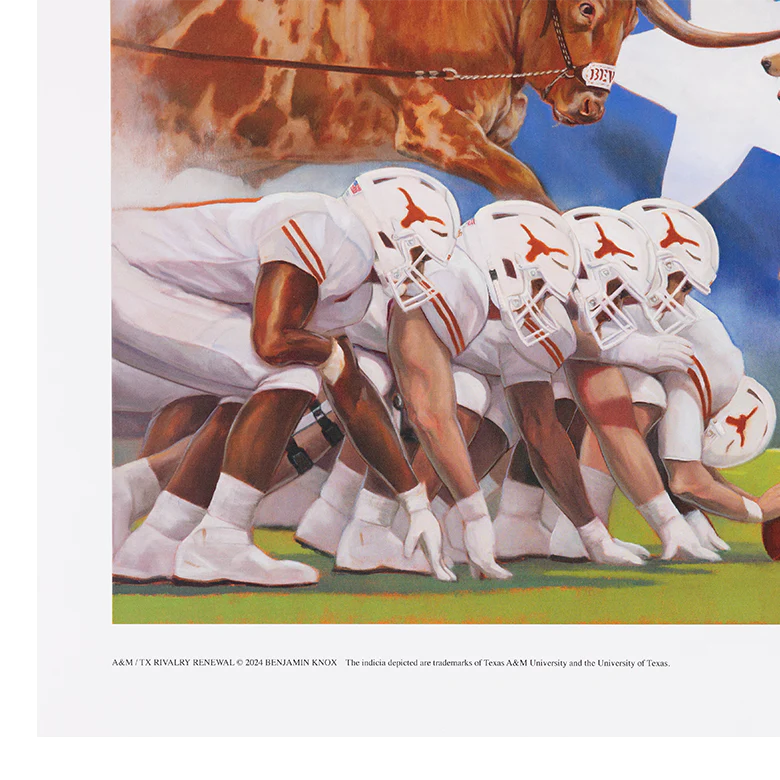 Benjamin Knox Rivalry Renewal Print 10"x17" - Image 3