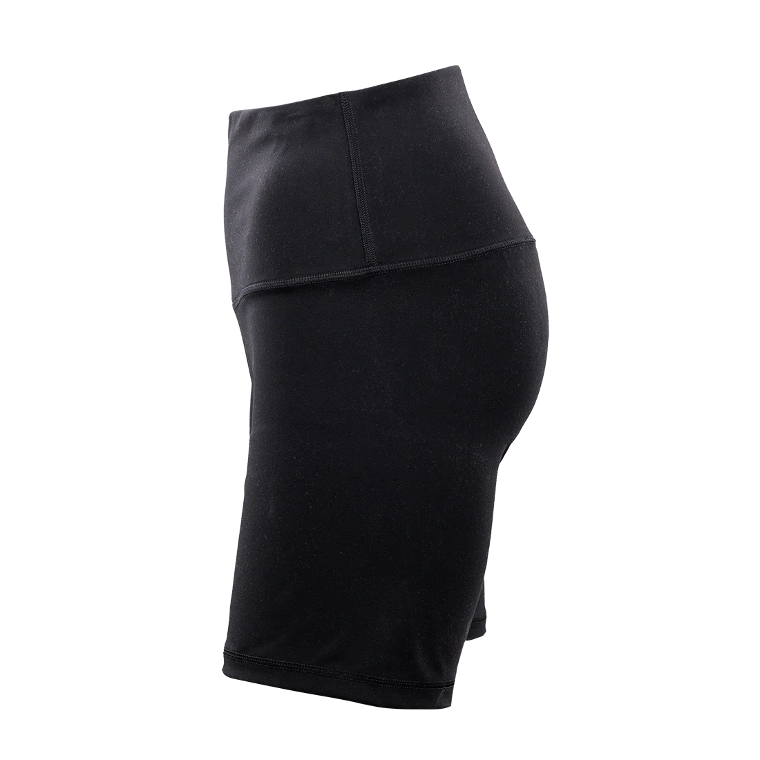 Black Buttery Soft Biker Shorts 6" - Image 2