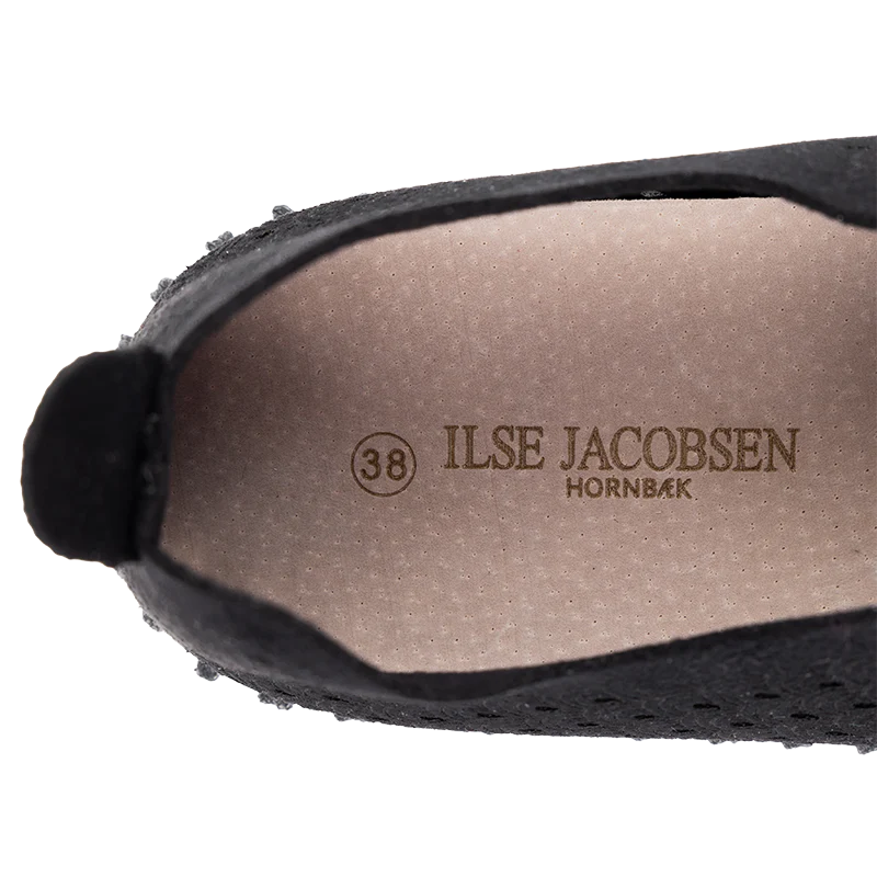 Black Slip On Tulip Shoes - Image 8