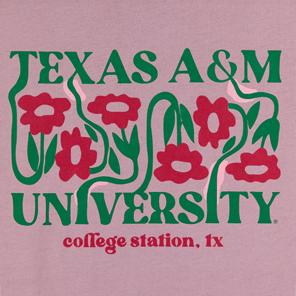 Blooming at Texas A&M University T-Shirt - Image 3