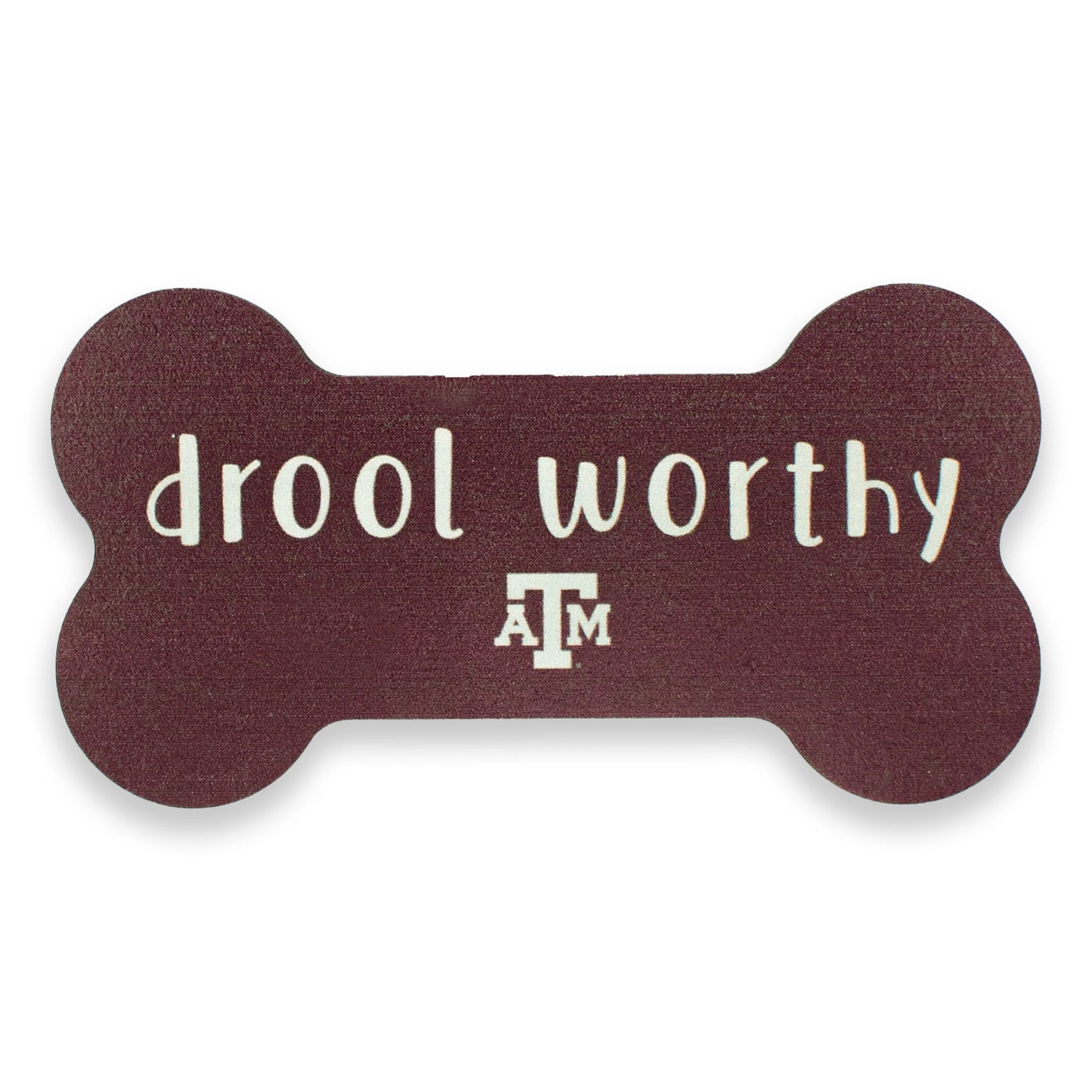 Texas A&M Drool Worthy Dog Bone Magnet