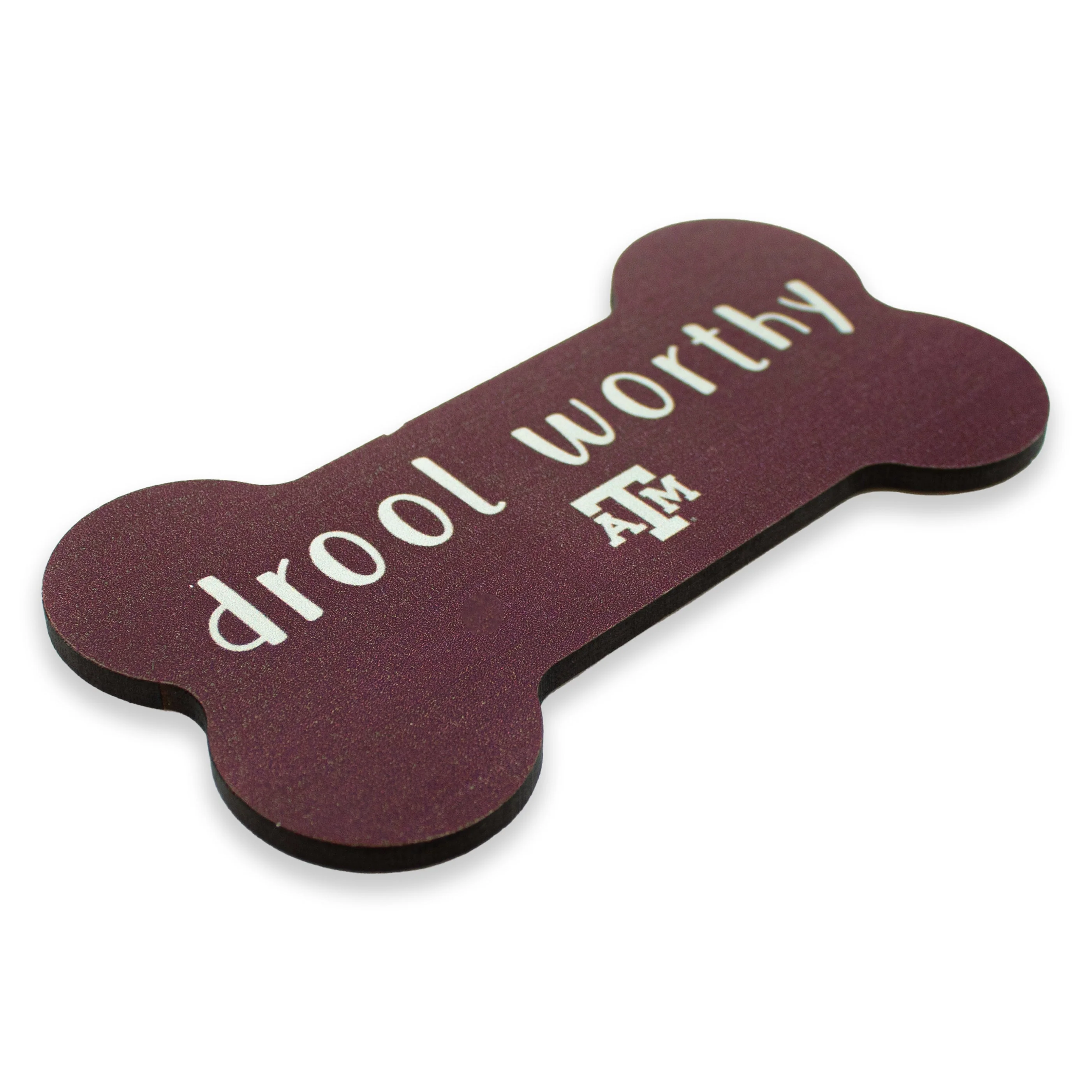 Texas A&M Drool Worthy Dog Bone Magnet - Image 3