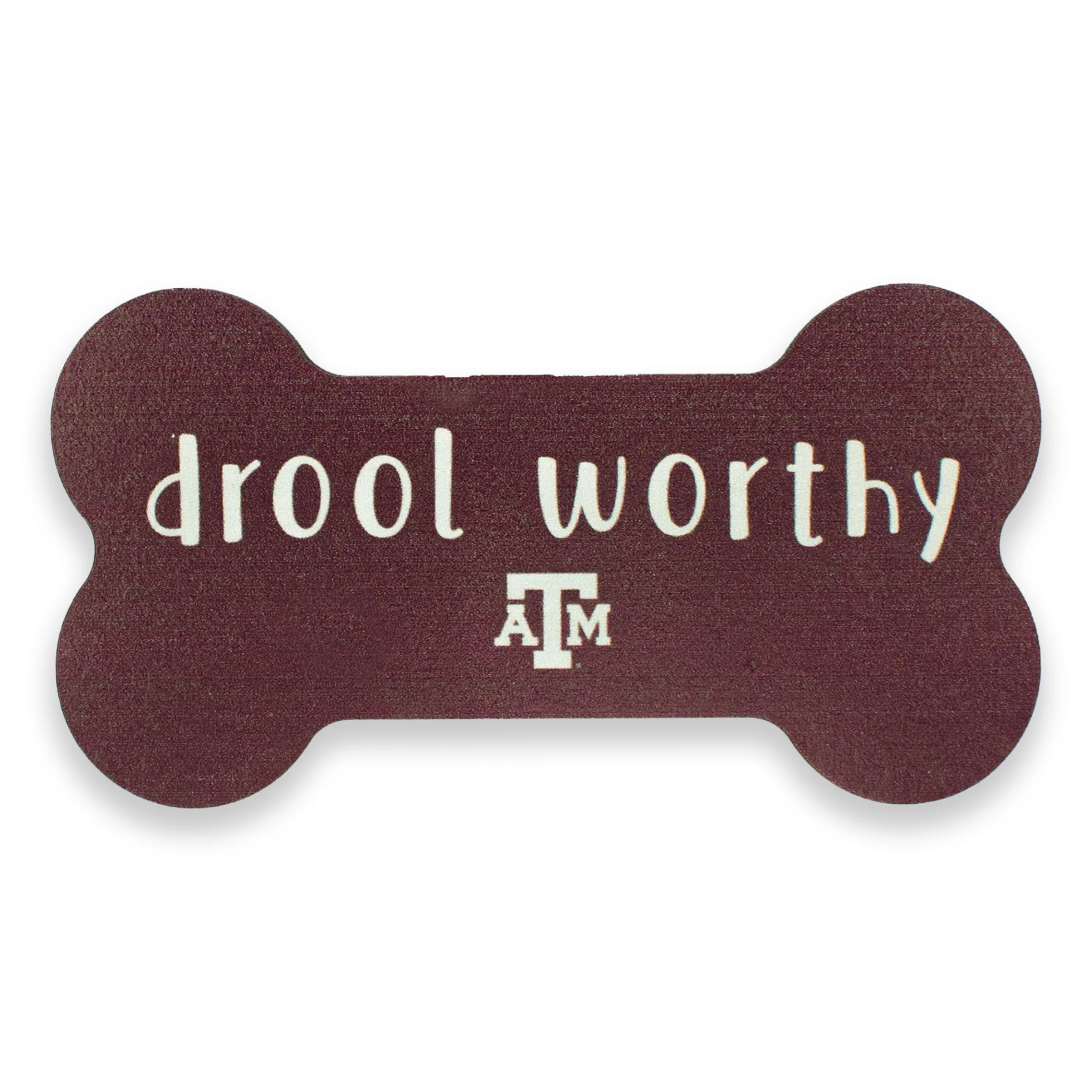 Texas A&M Drool Worthy Dog Bone Magnet - Image 4