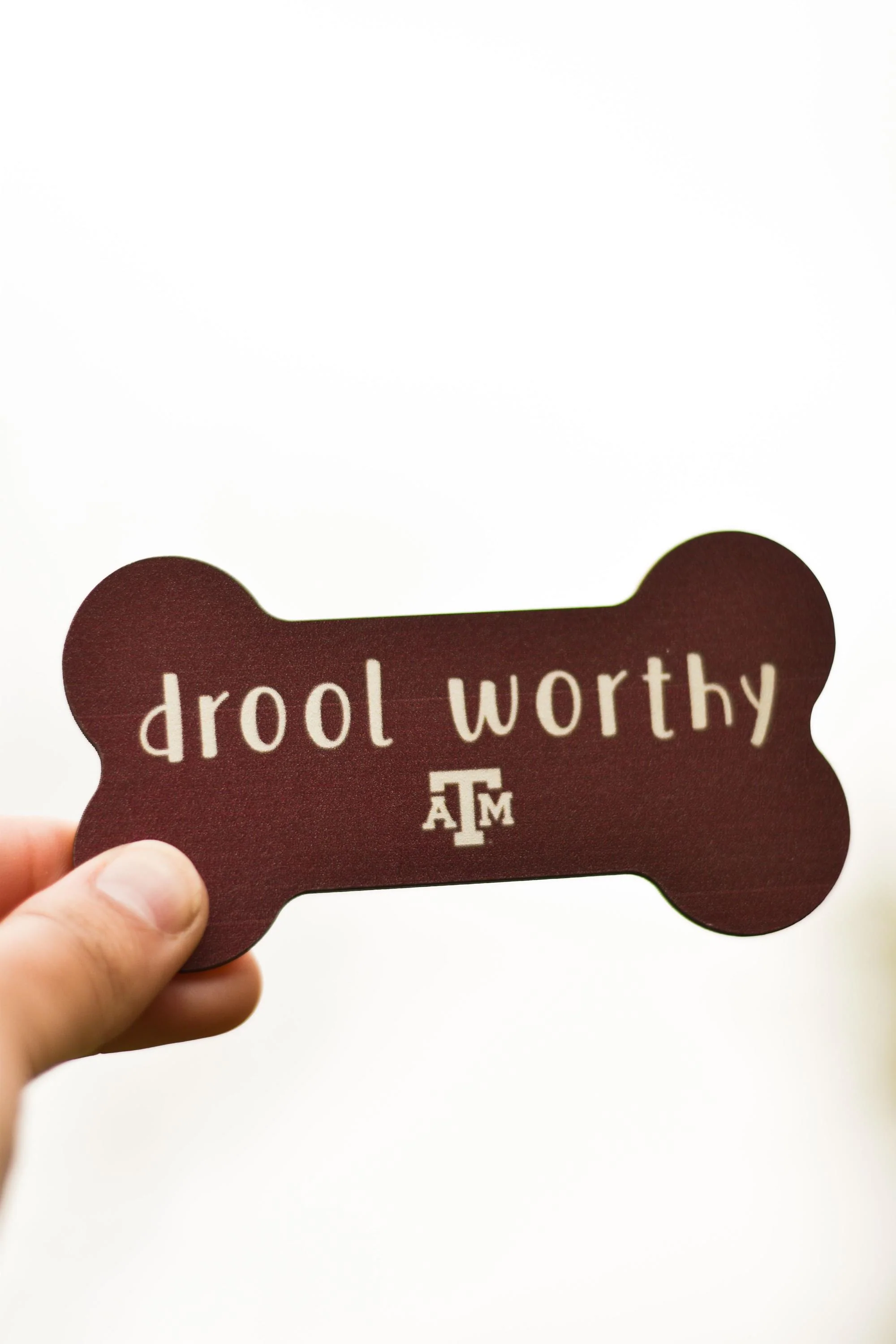 Texas A&M Drool Worthy Dog Bone Magnet - Image 7