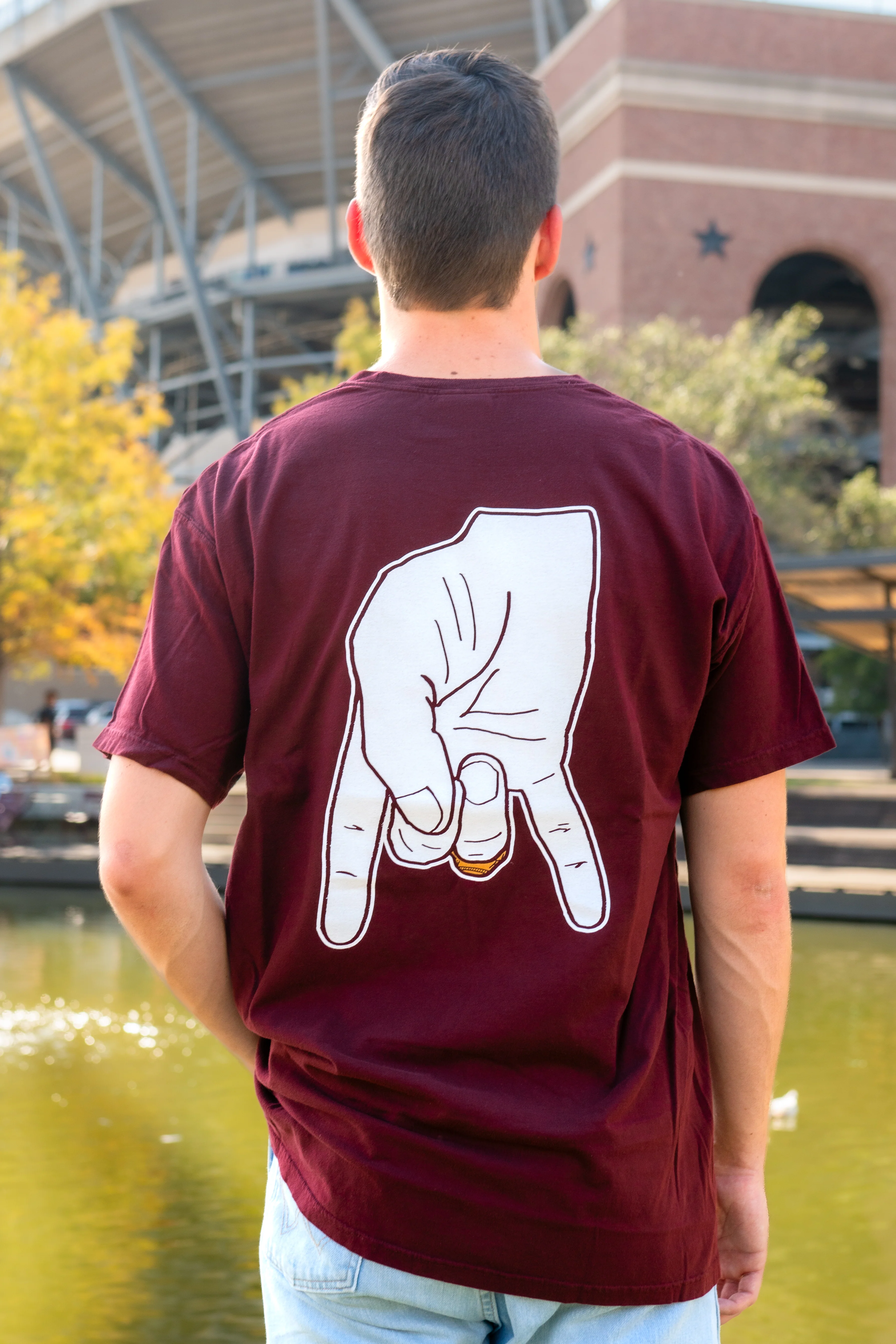 BTHO t.u. Horns Down T-Shirt - Image 2